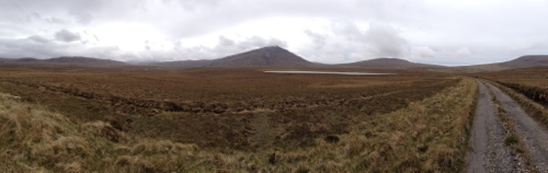 Road through moorland to Cape Wrath