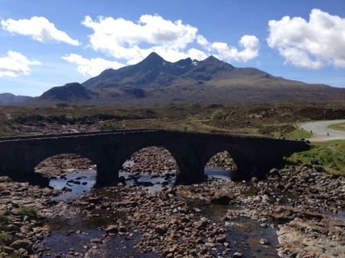 View of Cuillins from Sligachan