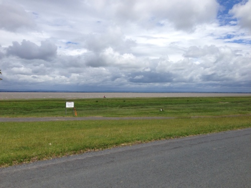 Riding up the Solway Firth